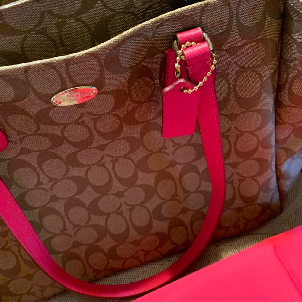 New Coach diaper bag
